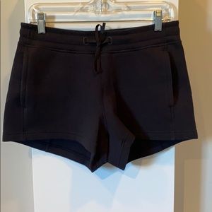 Black lululemon lounge shorts